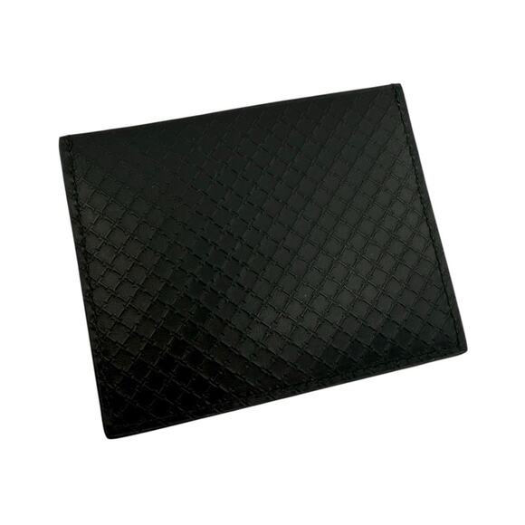 Tiffany T Square Card Case in black leather from Tiffany & Co.